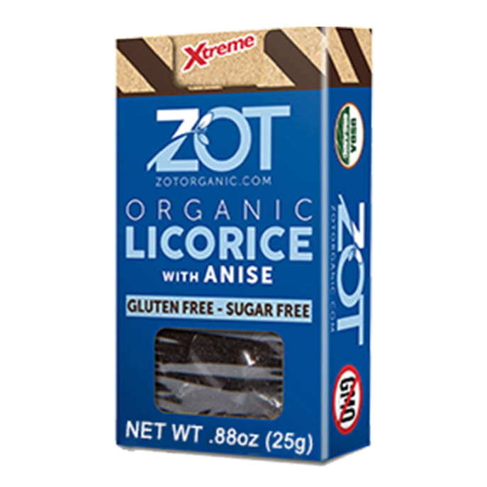ZOT Organic Licorice Extr. Original fl. 0.88oz – Organic Licorice extract &  Chewy Licorice – Gluten Free, Non-GMO
