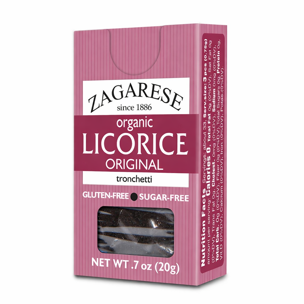 ZAGARESE Organic Licorice extr., Original fl. 0.7oz box
