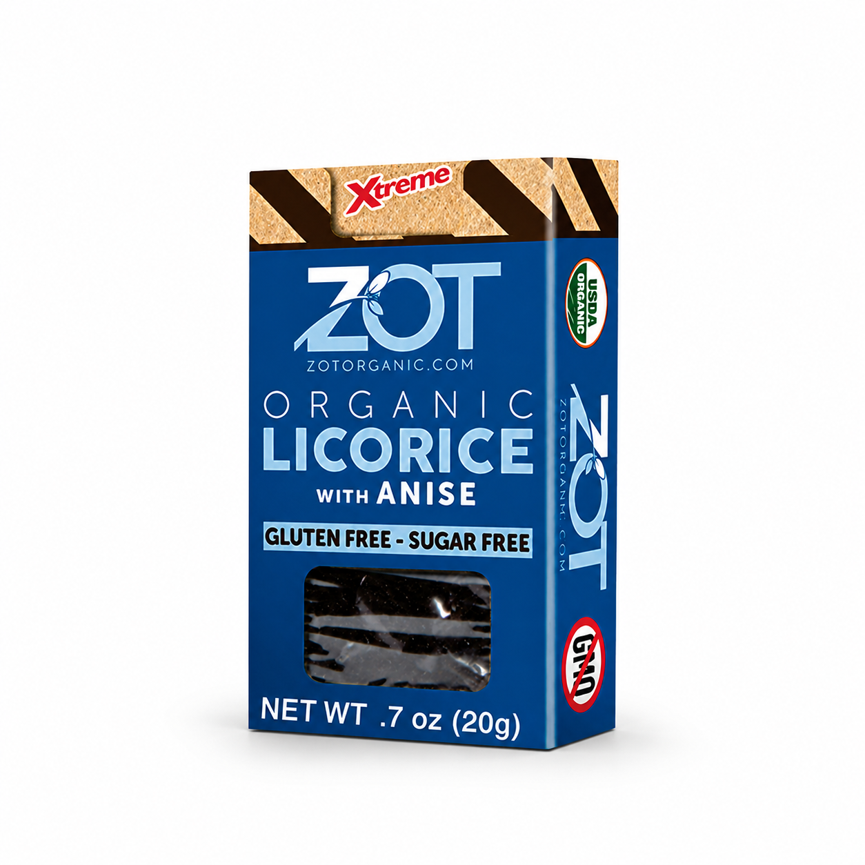 ZOT Organic Licorice Extr. with Anise 0.7 oz Box